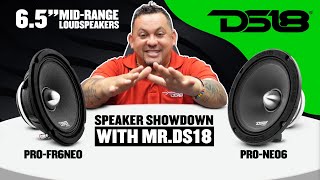 DS18 - SPEAKER SHOWDOWN WITH MRDS18 - PRONEO6 VS PROFR6NEO