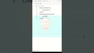 JavaScript Tutorial for Beginners / JavaScript learn / exponentiation arithmetic operators tag