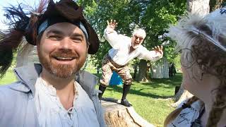 Iowa Renaissance Festival 2018 (with photobomb by the King!)