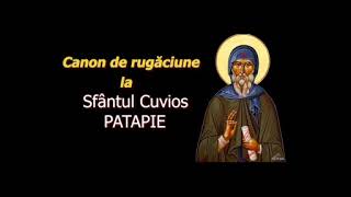 Canon de rugăciune la Sfântul Cuvios Patapie - 8 Decembrie - slujitor Dani