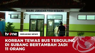 [BREAKING NEWS] Korban Jiwa Kecelakaan Maut Bus Wisata SMK Depok Menjadi 11 Orang | tvOne