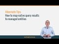 Hibernate Tip: How to map native query results to managed entities