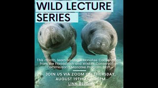 Wild Lecture Series: The Florida Manatee and FWC Rescue Program