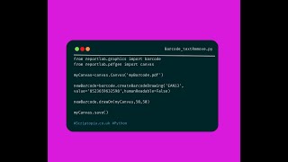 Python ReportLab - Generate barcode without text