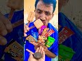 oreo dhoni biscuit 🍪 aur kitkat chocolate🍫 50=50 parle_g barone butterscotch shortfeed