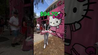 Ordering ONE OF EVERYTHING at Hello Kitty Cafe