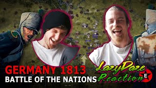 HISTORY FANS REACT NAPOLEON HOLDS ON TILL THE VERY END! NAPOLEONIC WARS: BATTLE OF THE NATIONS 1813🔥