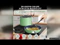 nuwave healthy duralon blue ceramic nonstick cookware set diamond infused scratch resistant review