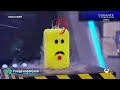 marron convierte en ceniza una esponja con una sorprendente explosión el hormiguero