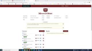 Trial Schedule Builder Trouble Shooting