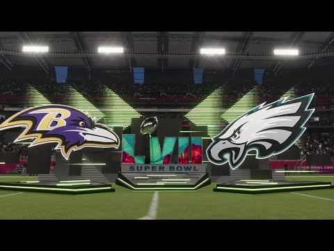 Ravens Vs Eagles Superbowl Simulation (Madden 23 Next Gen) - YouTube