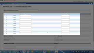 Creating a Customized Checklist Using "List Students"