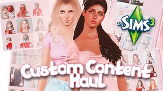 HUGE CC FINDS HAUL 🛍️✨ (250+ Female Items!) | Custom Content Showcase: Hair \u0026 Clothes | The Sims 3