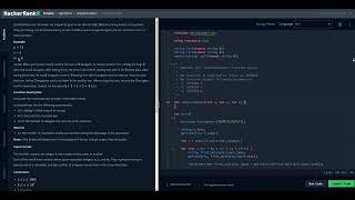 HackerRank : Chocolate Feast
