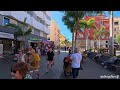 tenerife los cristianos what is the current amosphere ☀️ 4k walk ● february 2024