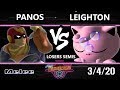 Hax’s Nightclub S1E10 Losers Semis - Leighton (Jigglypuff) Vs. Panos (Captain Falcon) Smash Melee