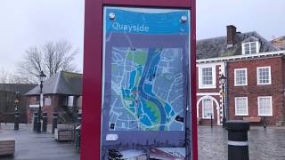 A short walk on Exeter Quay