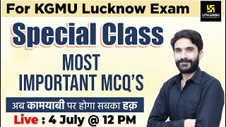 KGMU,Lucknow Exam 2023 || KGMU Nursing Officer || Most Important Questions || By Raju Sir