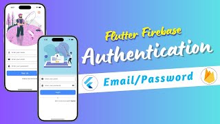 Email And Password Authentication Firebase Flutter | Flutter Firebase Email Login