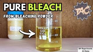 I Turned Bleaching Powder Into REAL Bleach — And It Works!