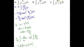 THS 8 1 1 Basic Integration Rules