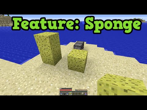 Minecraft Xbox 360 / PS3 TU30 Features: Sponge / Wet Sponge Minecraft Xbox 360 / PS3 TU30 Features: Sponge / Wet Sponge