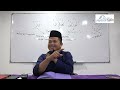 Tazkirah Hadith (S310): Kesan Mengambil Wuduk [08-11-2024]