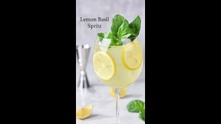 Purity Lemon Basil Spritz