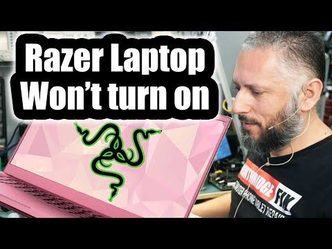 Razer Blade Gaming Laptop Repair – Won’t Turn On