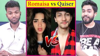 Romaisa Khan vs Qaiser Nazir | Tik Tok Battle of Expressions!