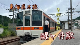 醒ヶ井駅発着・通過する列車たち