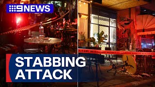 Four wounded in Tel Aviv stabbing attack | 9 News Australia