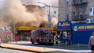 FDNY - Early Arrival + Audio - Brooklyn 2nd Alarm Box 0053 - Quickly Knocked fire in an MD - 7/19/24