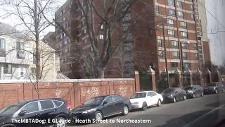 TheMBTADog: MBTA E Green Line Ride - Heath Street to Northeastern [Type 7 Kinki Sharyo 3607]