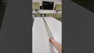 Longitudinal and transverse wave motion with a slinky spring