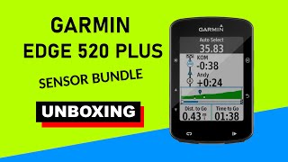 Garmin Edge 520 Plus Sensor Bundle Unboxing HD (010-02083-11)
