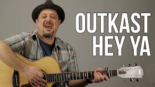 Hey Ya by Outkast - Easy Guitar Lesson - How to Play on Guitar