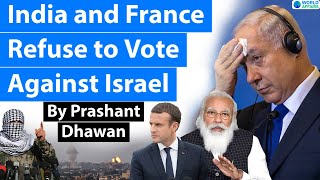India and France Refuse to Vote Against Israel at UN Human Rights Council