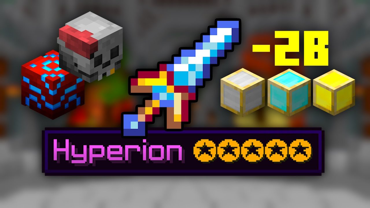 Getting A Hyperion Hypixel Skyblock Youtube