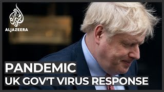 UK prime minister accused of slow response to pandemic