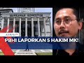 Klaim Putusan MK soal Syarat Capres-Cawapres Terdampak Intervensi Politik PBHI Laporkan 5 Hakim!