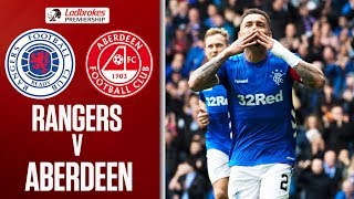 Rangers 2-0 Aberdeen | Tavernier Penalties Seal 2nd Place For Gers | Ladbrokes Premiership