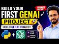 Build Your First GenAI Project (Step-by-Step) | Python + OpenAI for Beginners