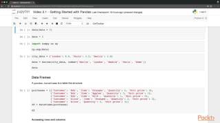 Data Analysis with Python : Getting Started with Pandas | packtpub.com