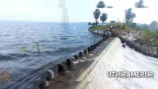 உத்திரமேரூர் ஏரி கலங்கல் | Uthiramerur lake overflowing | Dec 2020