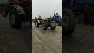 Swaraj 855 ⭐⭐⭐⭐⭐ v|s Farmtrac 60 old model touchan mukabala 2023||