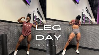 GROW YOUR GLUTES AND QUADS AT PLANET FITNESS💪🏽😜
