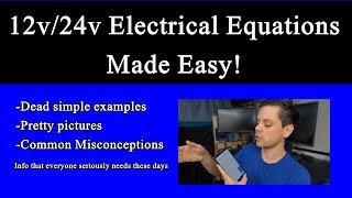 Basic Solar Power Electrical Equations Explained! Beginner Friendly