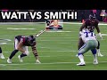 Tyron Smith & Zack Martin vs JJ Watt & Jadeveon Clowney (2018) OL vs DL