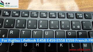 Fujitsu LifeBook Keyboard Replacement #laptopkeyboard #keyboard #fujitsu  #replacementkeyboard